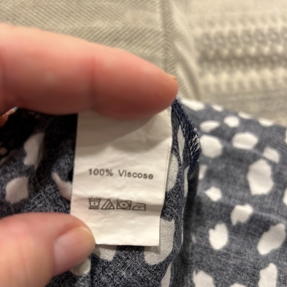 Kirundo Floral Embroidered Midi Dress Size XL Navy and White - Picture 8 of 9